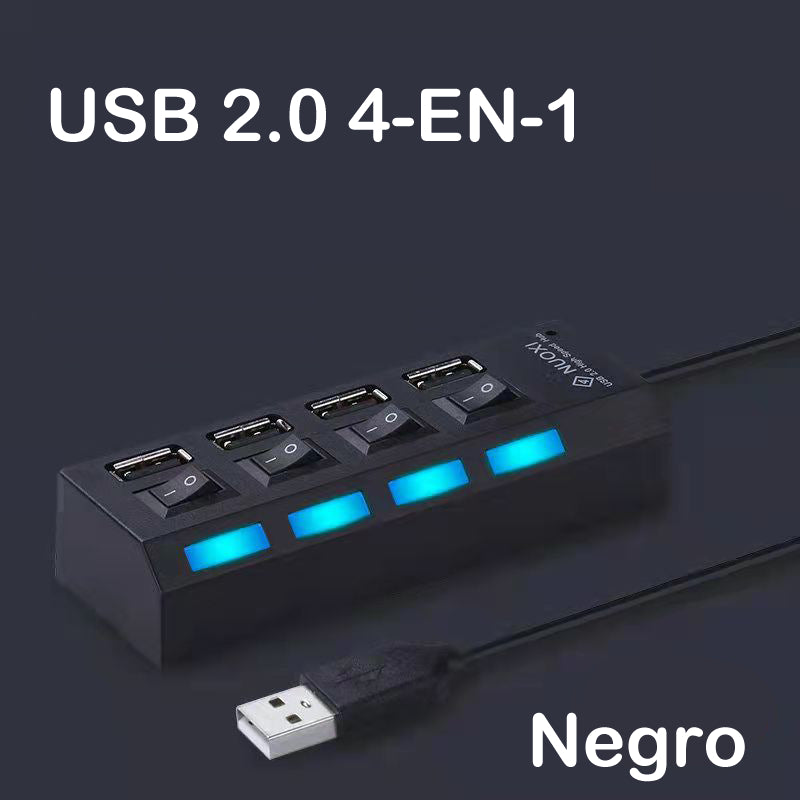Adaptador USB Multipuertos